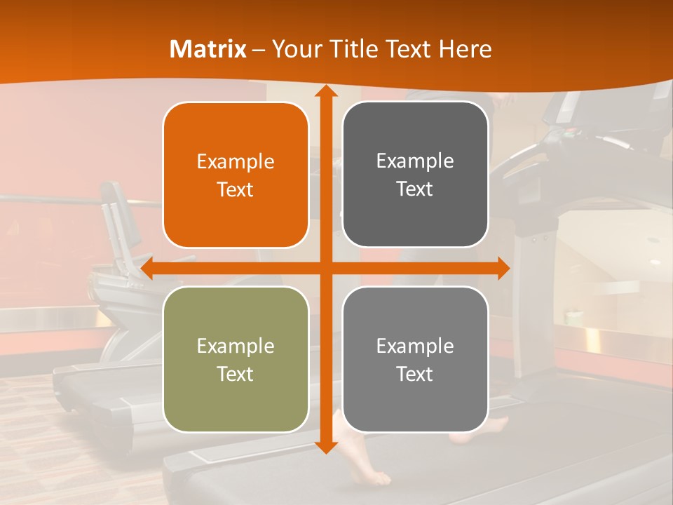 Adults Equipment Action PowerPoint Template