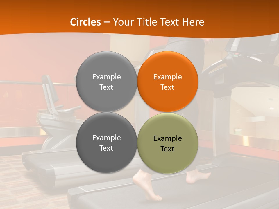 Adults Equipment Action PowerPoint Template