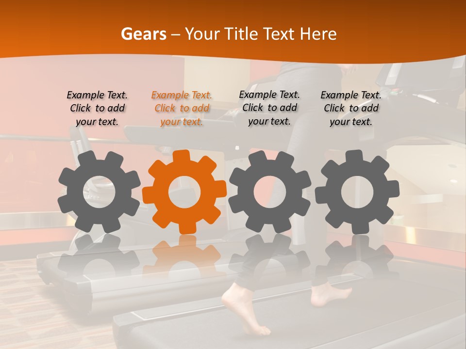 Adults Equipment Action PowerPoint Template