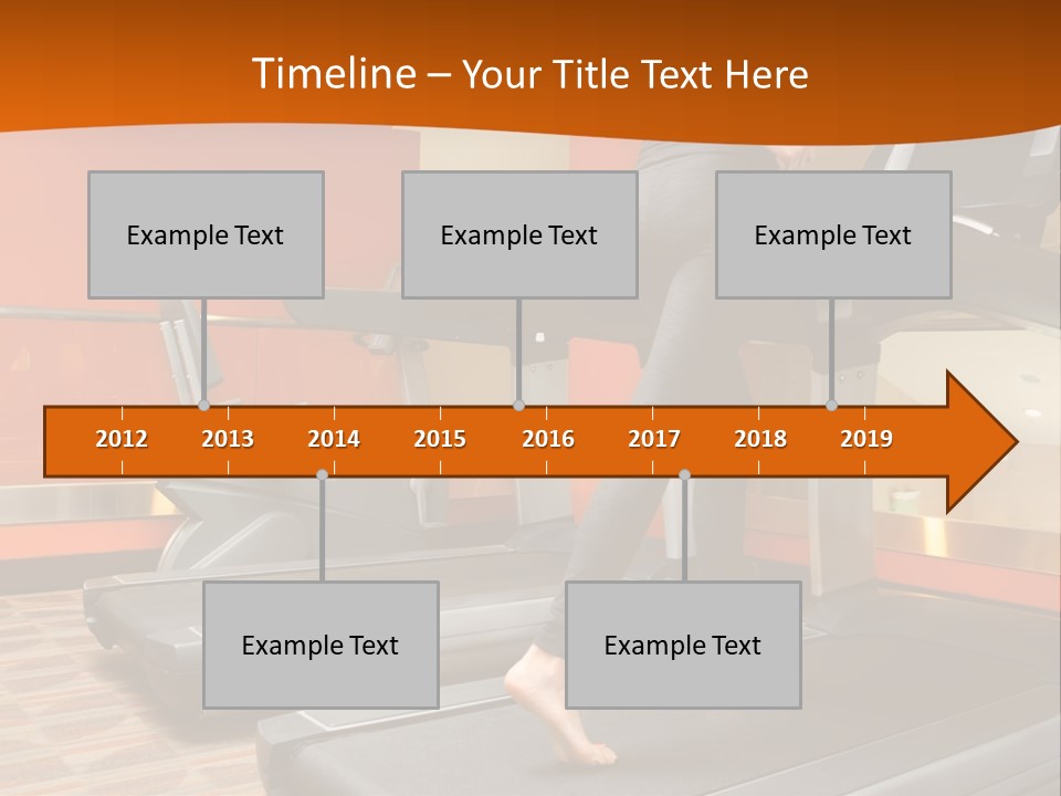 Adults Equipment Action PowerPoint Template