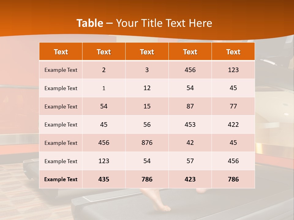 Adults Equipment Action PowerPoint Template