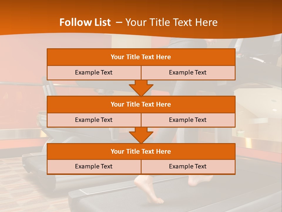 Adults Equipment Action PowerPoint Template