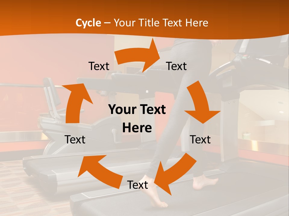 Adults Equipment Action PowerPoint Template