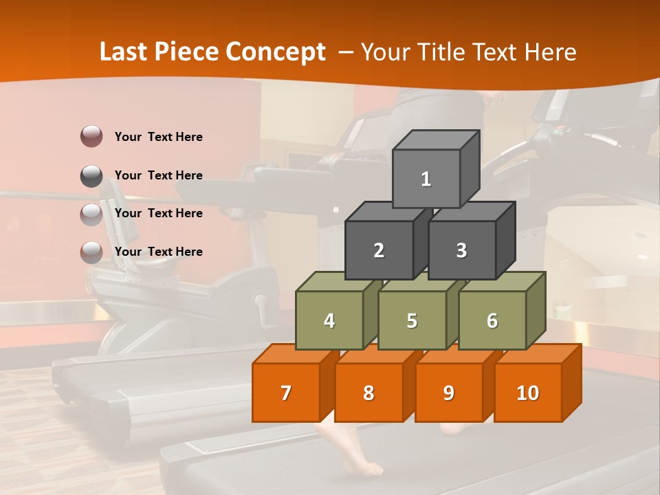 Adults Equipment Action PowerPoint Template