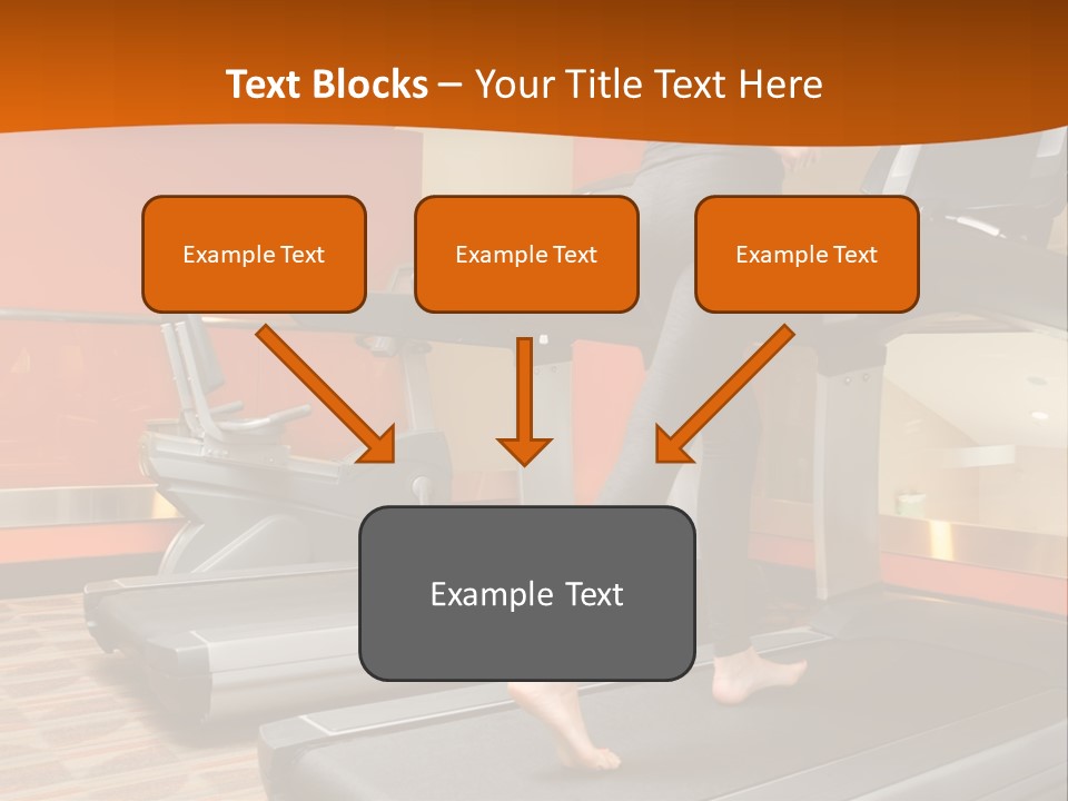 Adults Equipment Action PowerPoint Template