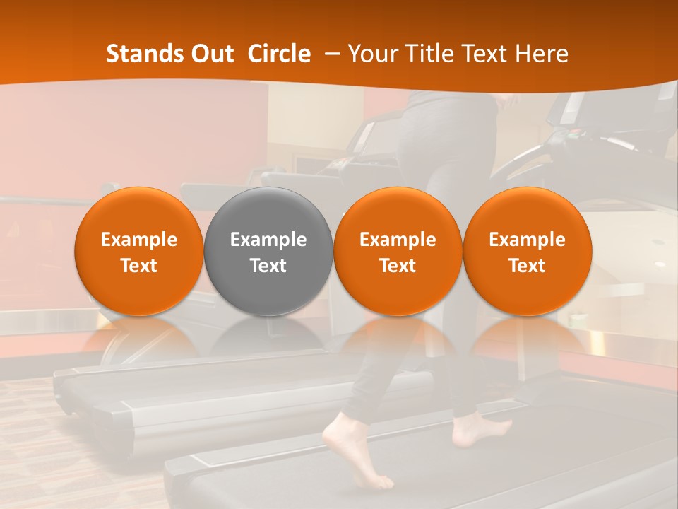 Adults Equipment Action PowerPoint Template