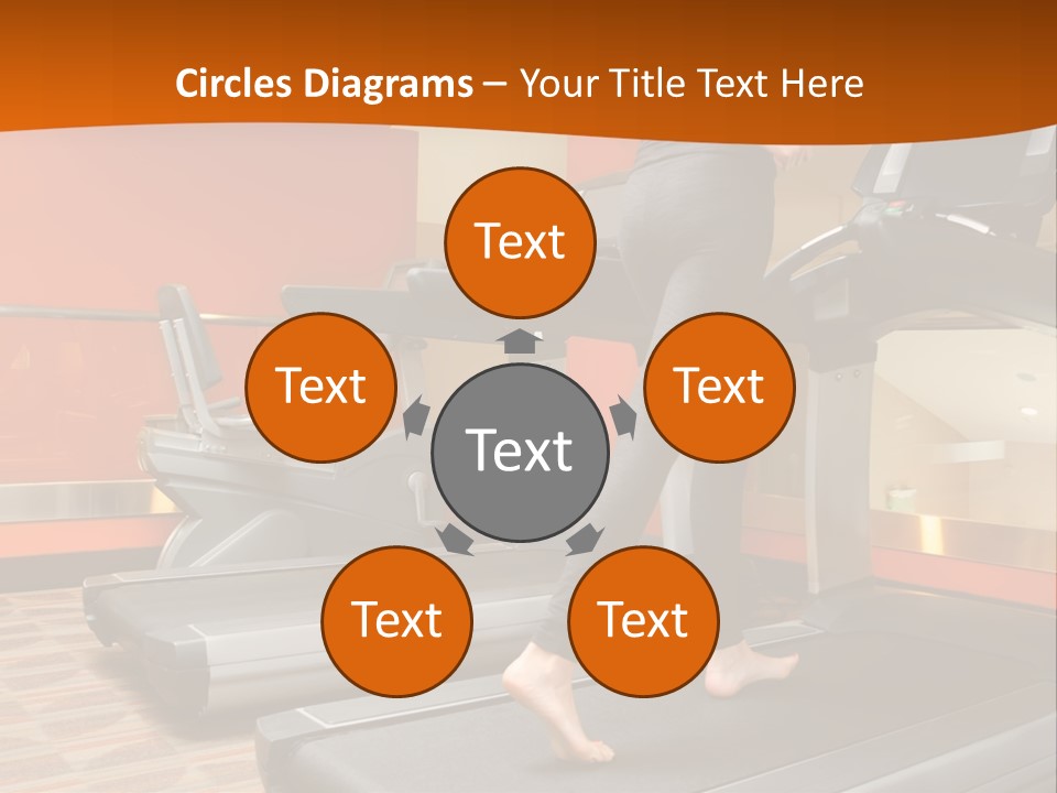 Adults Equipment Action PowerPoint Template