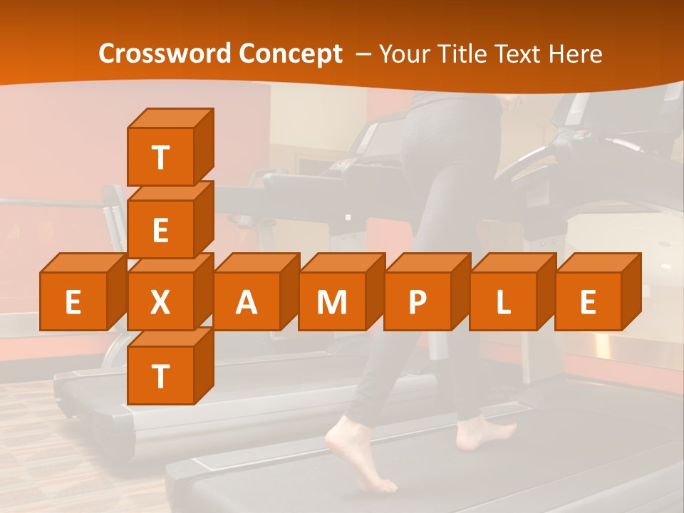 Adults Equipment Action PowerPoint Template