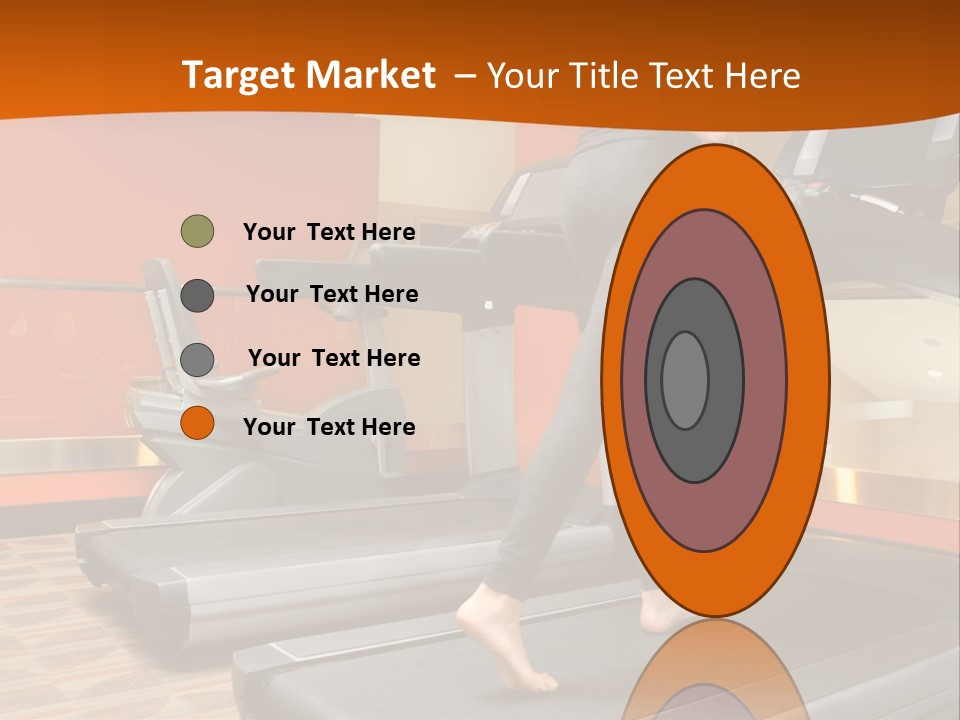 Adults Equipment Action PowerPoint Template