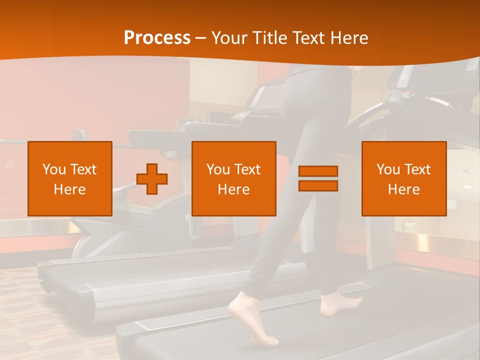 Adults Equipment Action PowerPoint Template