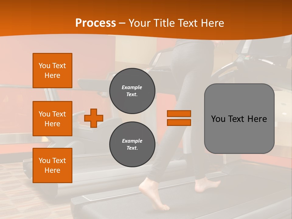 Adults Equipment Action PowerPoint Template