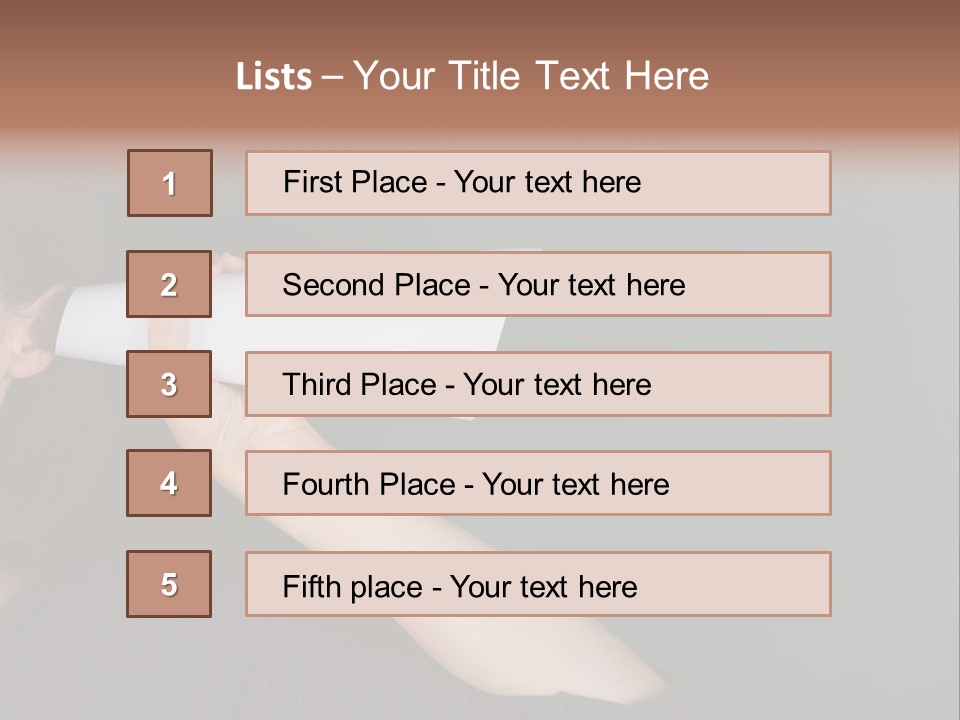 Attentive Near Amplified PowerPoint Template