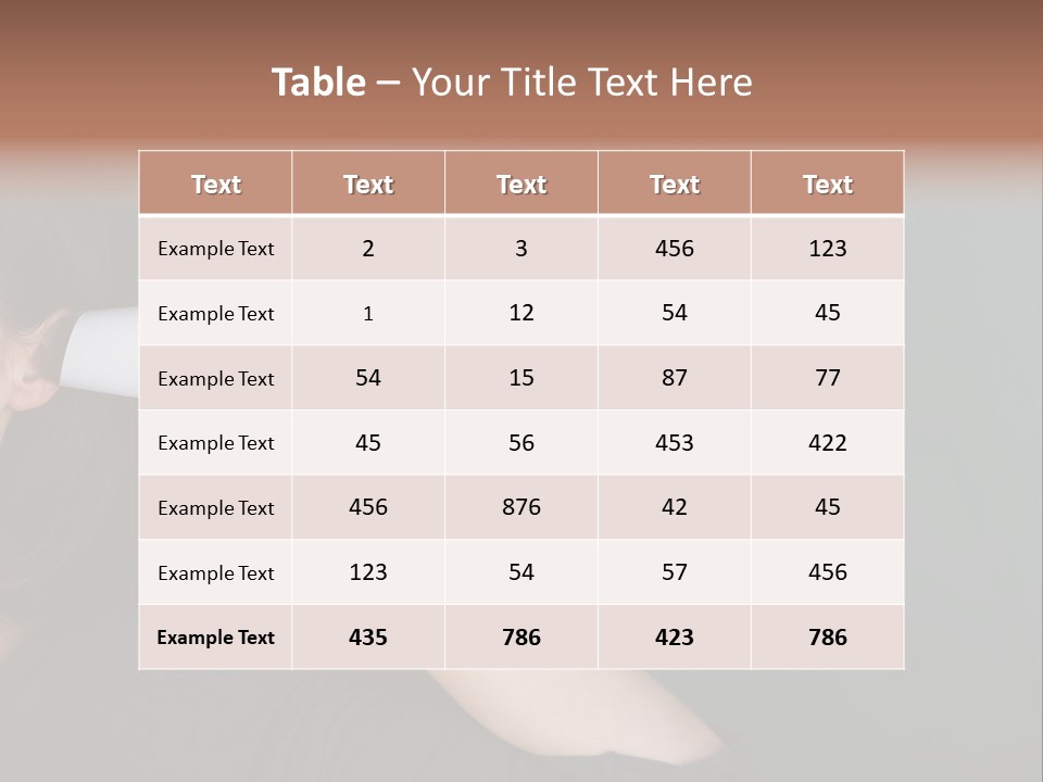 Attentive Near Amplified PowerPoint Template