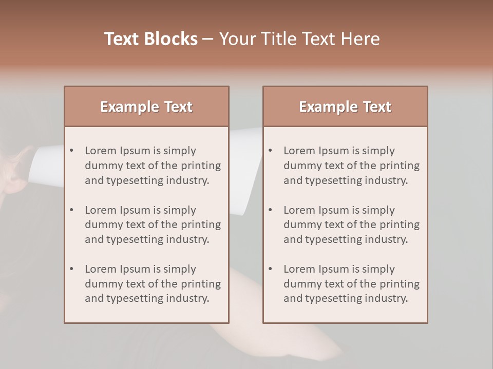 Attentive Near Amplified PowerPoint Template