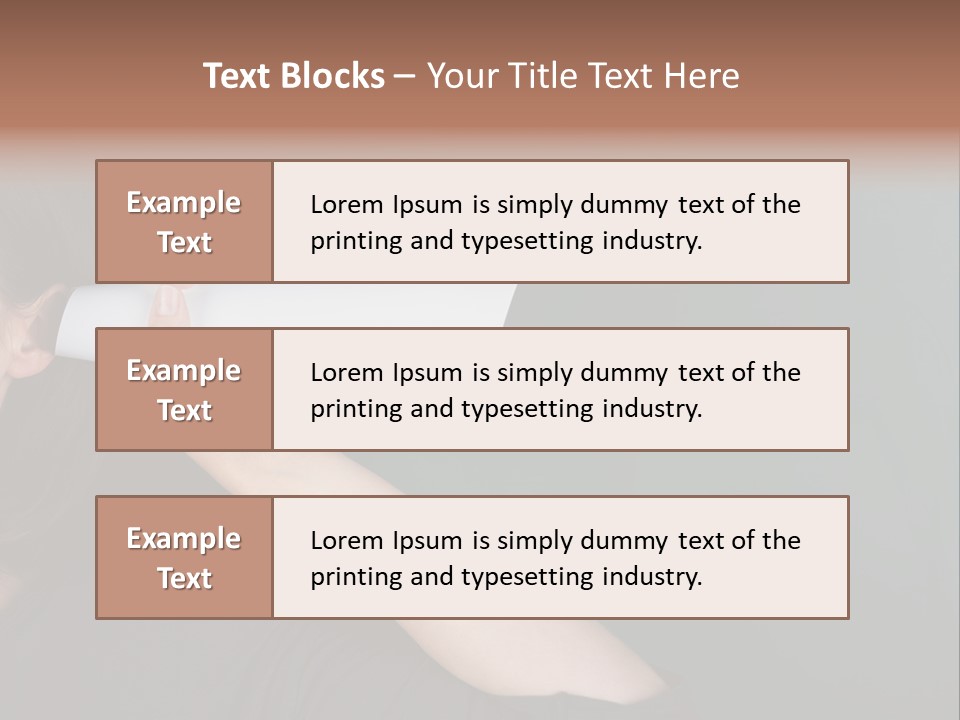 Attentive Near Amplified PowerPoint Template