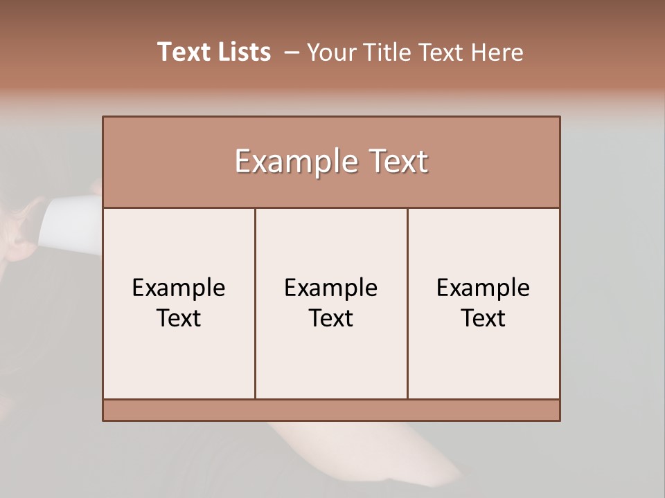 Attentive Near Amplified PowerPoint Template
