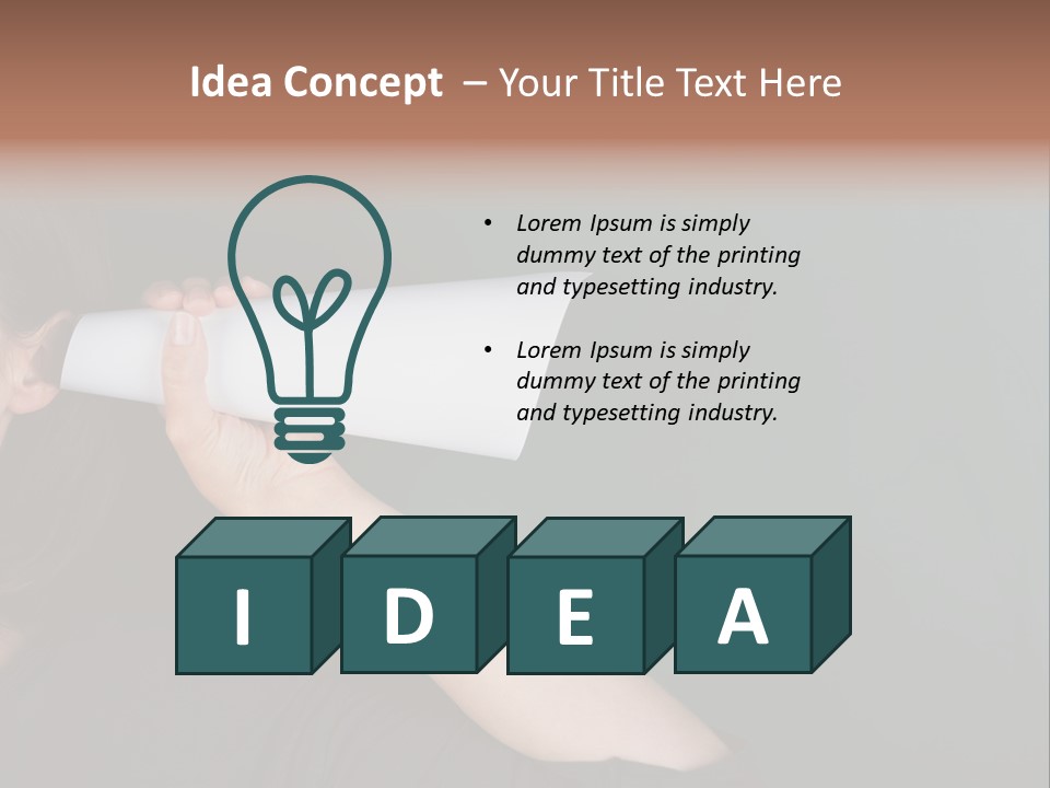 Attentive Near Amplified PowerPoint Template