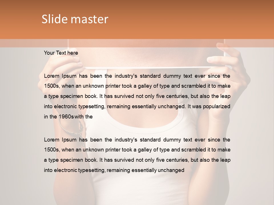 Creativity Mouth Dentist PowerPoint Template