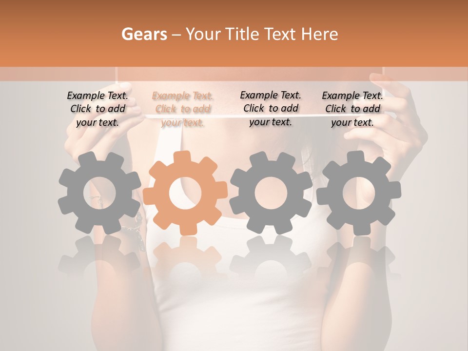 Creativity Mouth Dentist PowerPoint Template