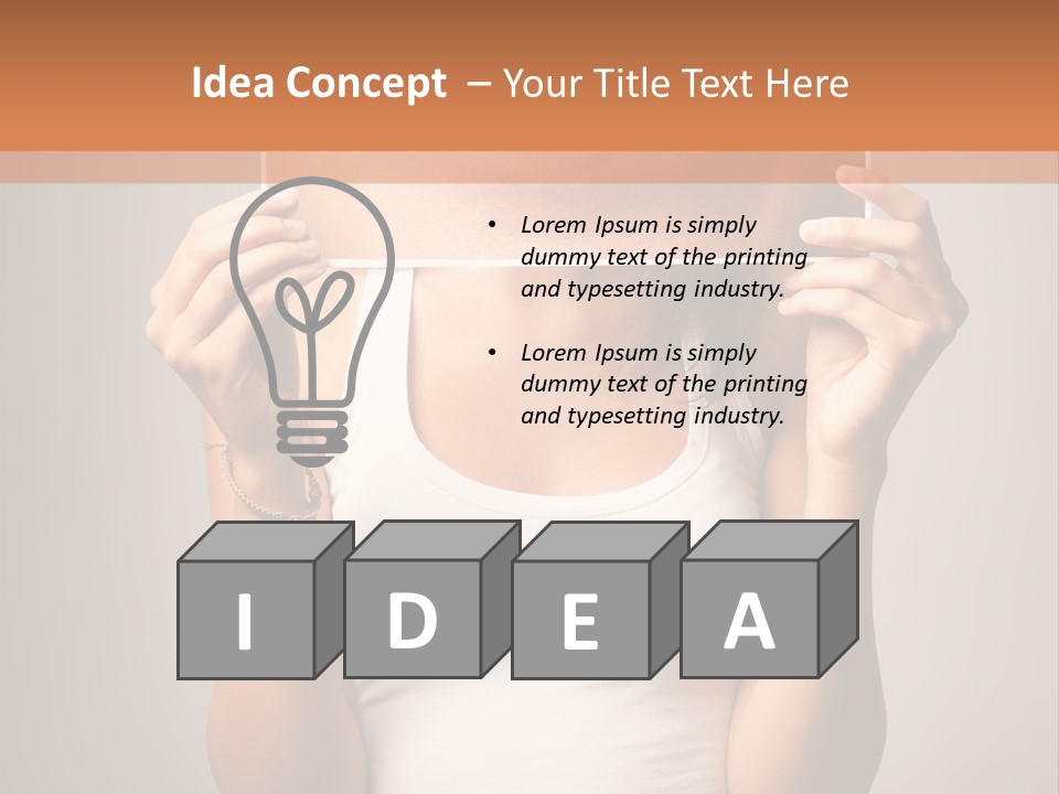 Creativity Mouth Dentist PowerPoint Template