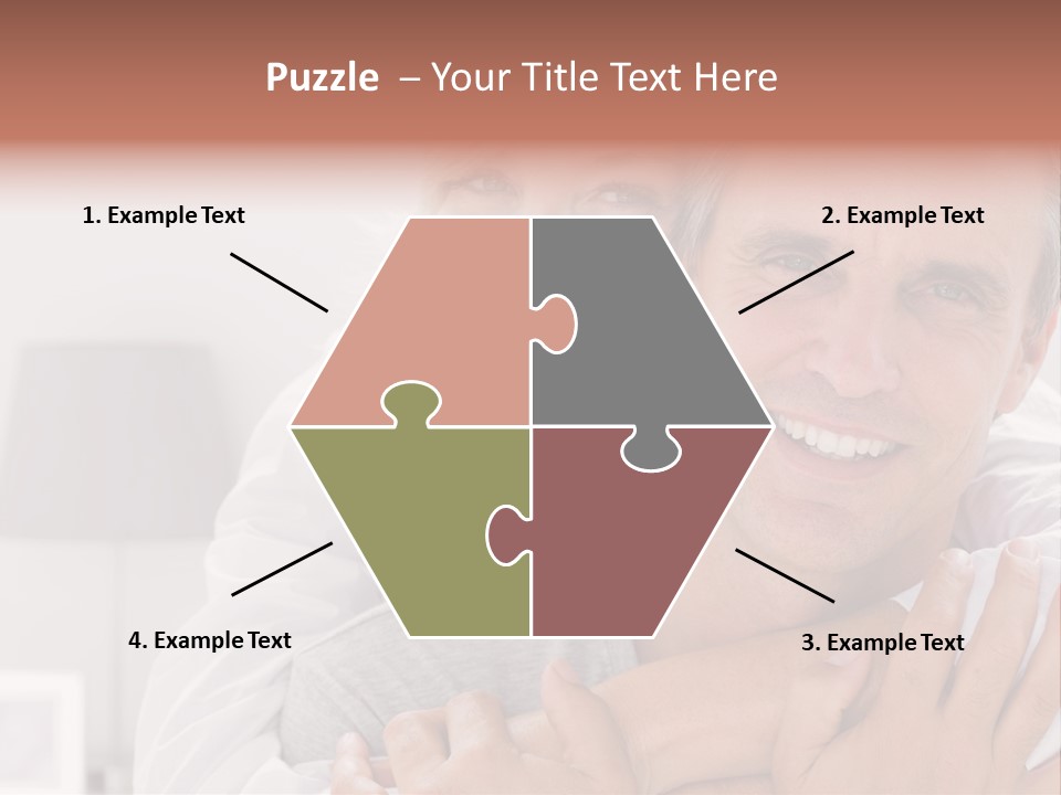 Together Nightwear Embrace PowerPoint Template