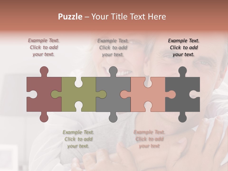 Together Nightwear Embrace PowerPoint Template