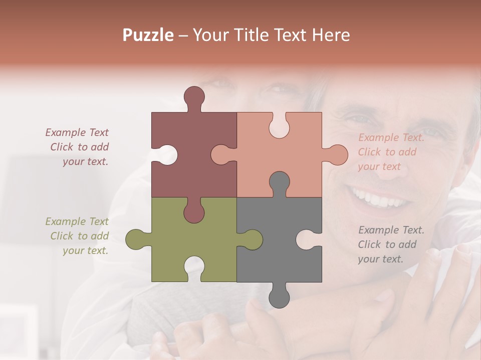 Together Nightwear Embrace PowerPoint Template