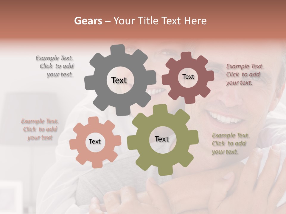 Together Nightwear Embrace PowerPoint Template