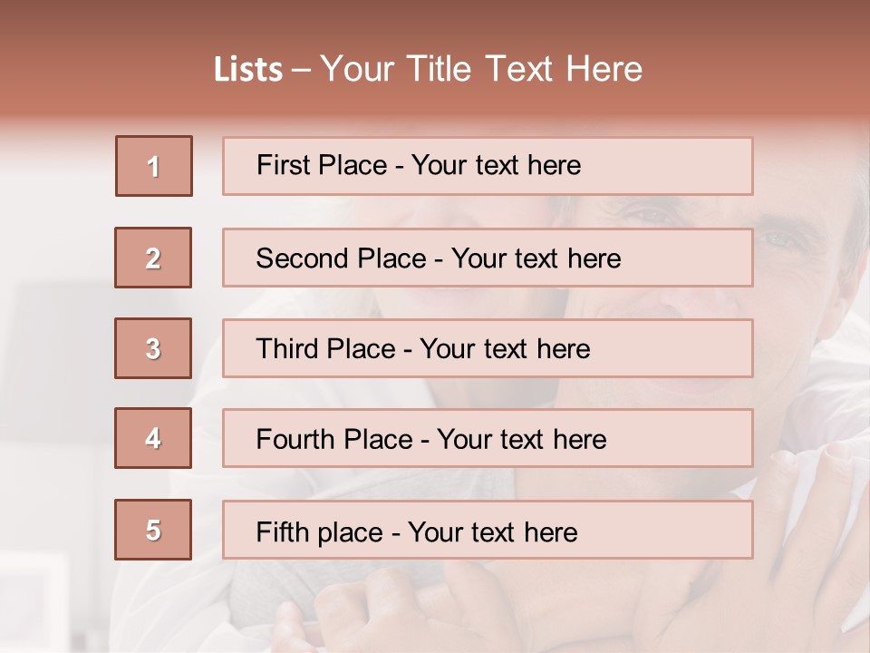 Together Nightwear Embrace PowerPoint Template