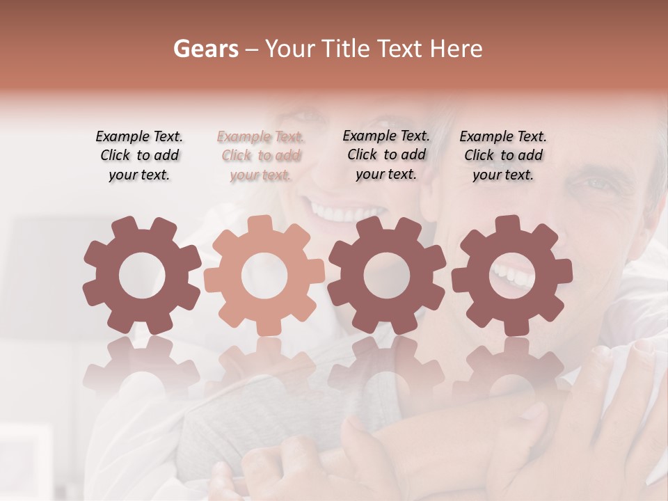 Together Nightwear Embrace PowerPoint Template