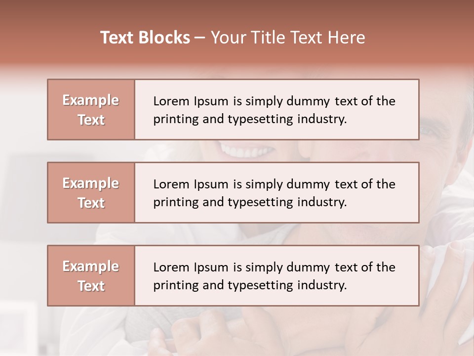 Together Nightwear Embrace PowerPoint Template