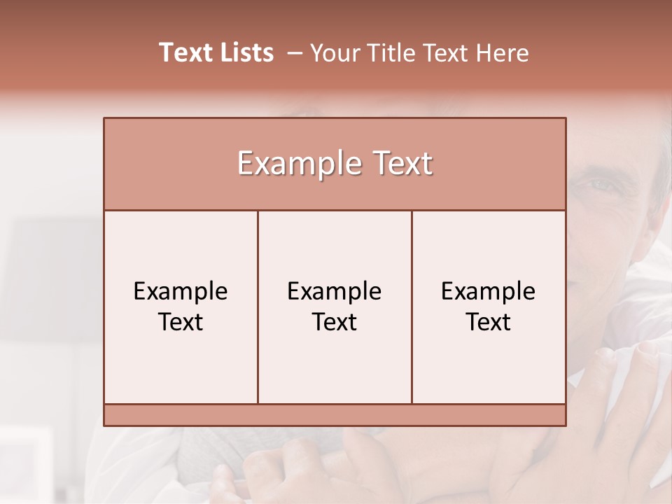Together Nightwear Embrace PowerPoint Template