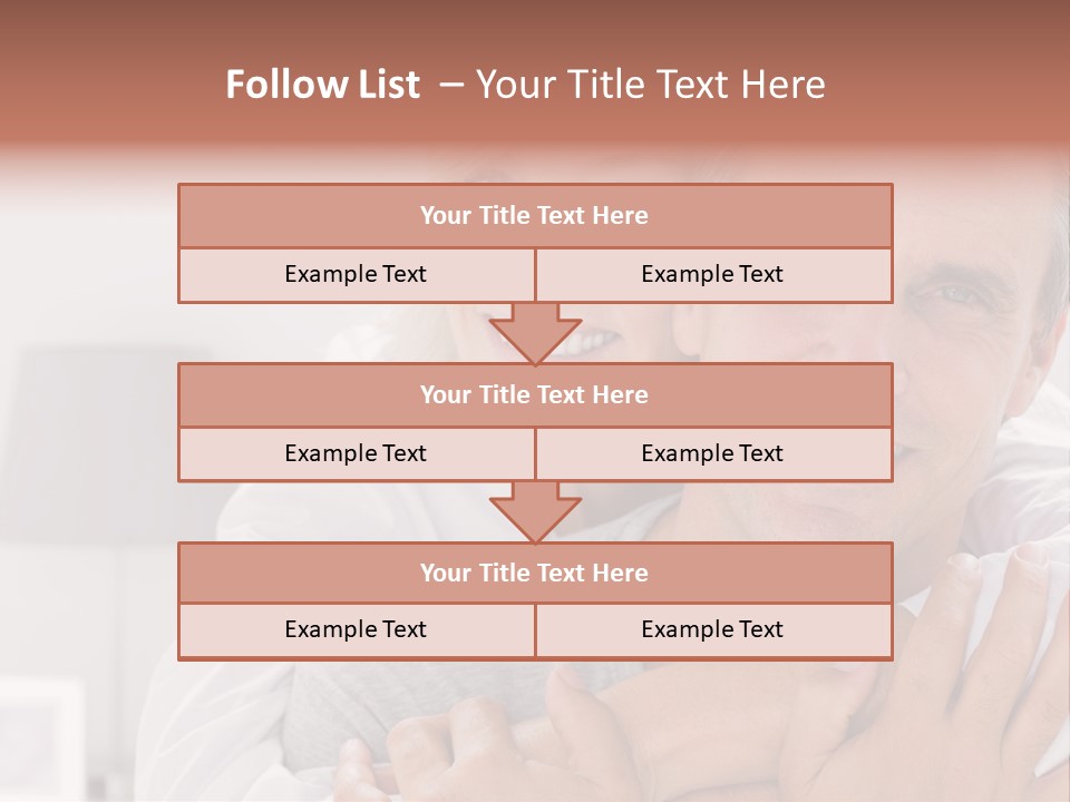 Together Nightwear Embrace PowerPoint Template