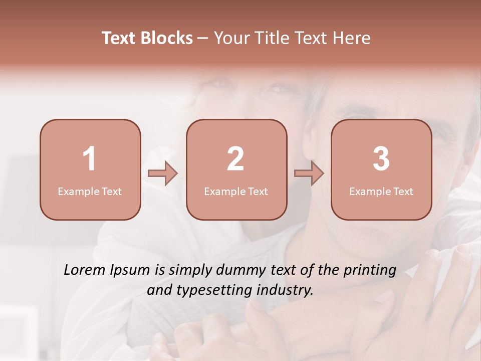 Together Nightwear Embrace PowerPoint Template