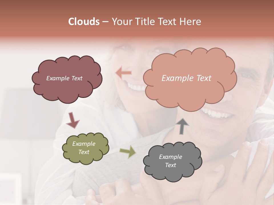 Together Nightwear Embrace PowerPoint Template