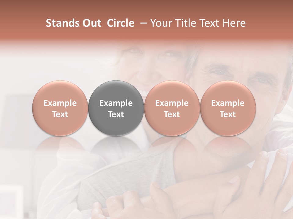 Together Nightwear Embrace PowerPoint Template