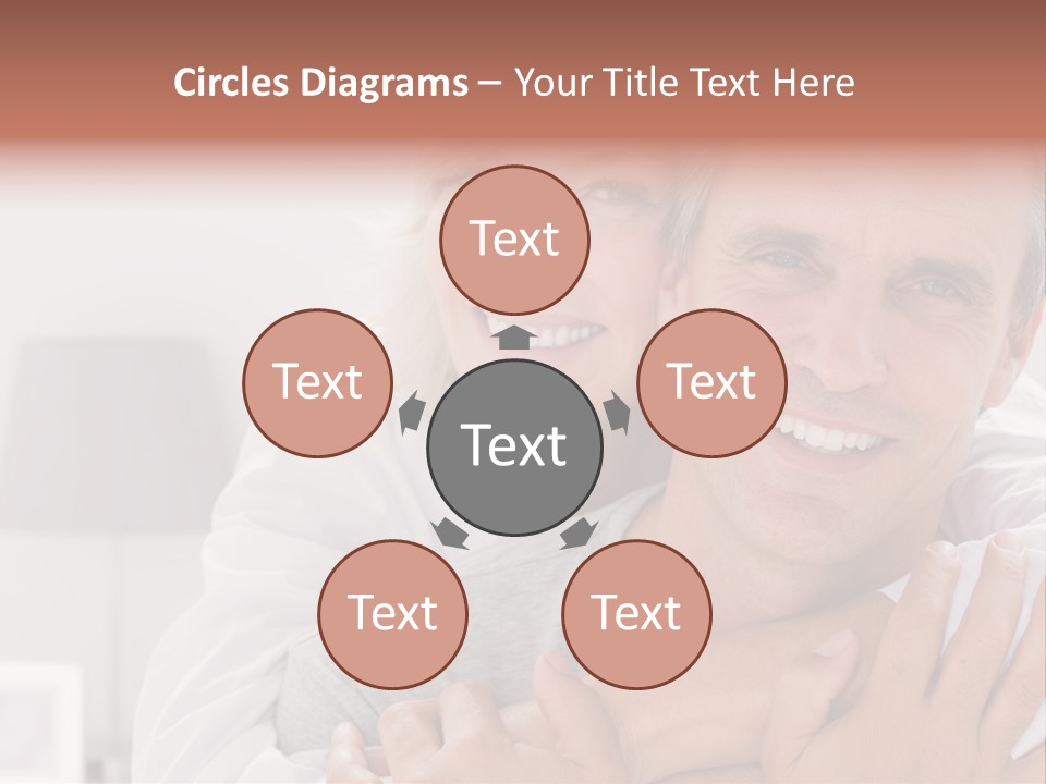 Together Nightwear Embrace PowerPoint Template