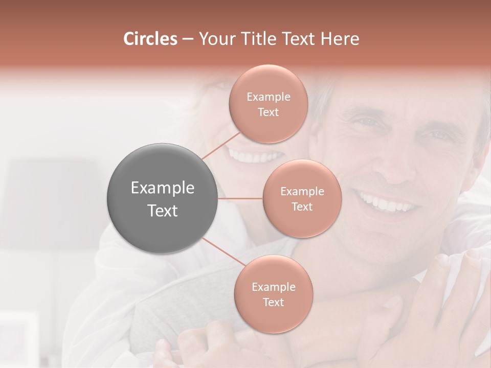 Together Nightwear Embrace PowerPoint Template