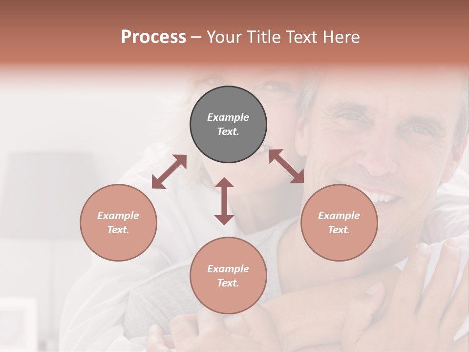 Together Nightwear Embrace PowerPoint Template