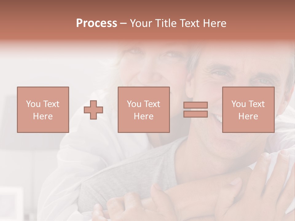 Together Nightwear Embrace PowerPoint Template