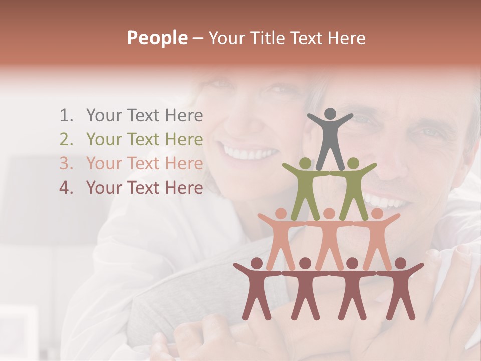 Together Nightwear Embrace PowerPoint Template