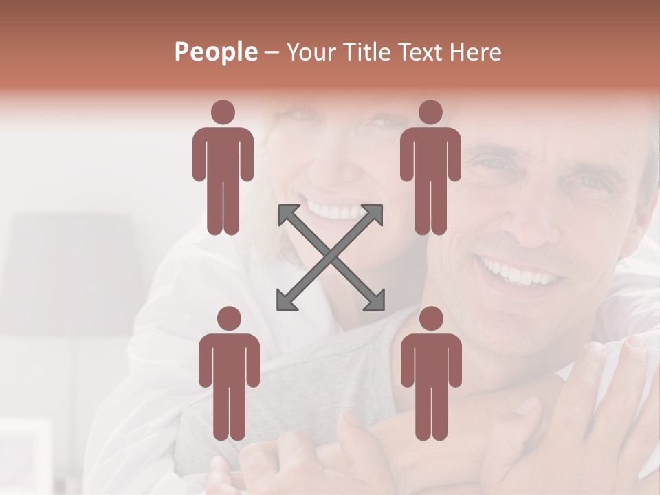 Together Nightwear Embrace PowerPoint Template