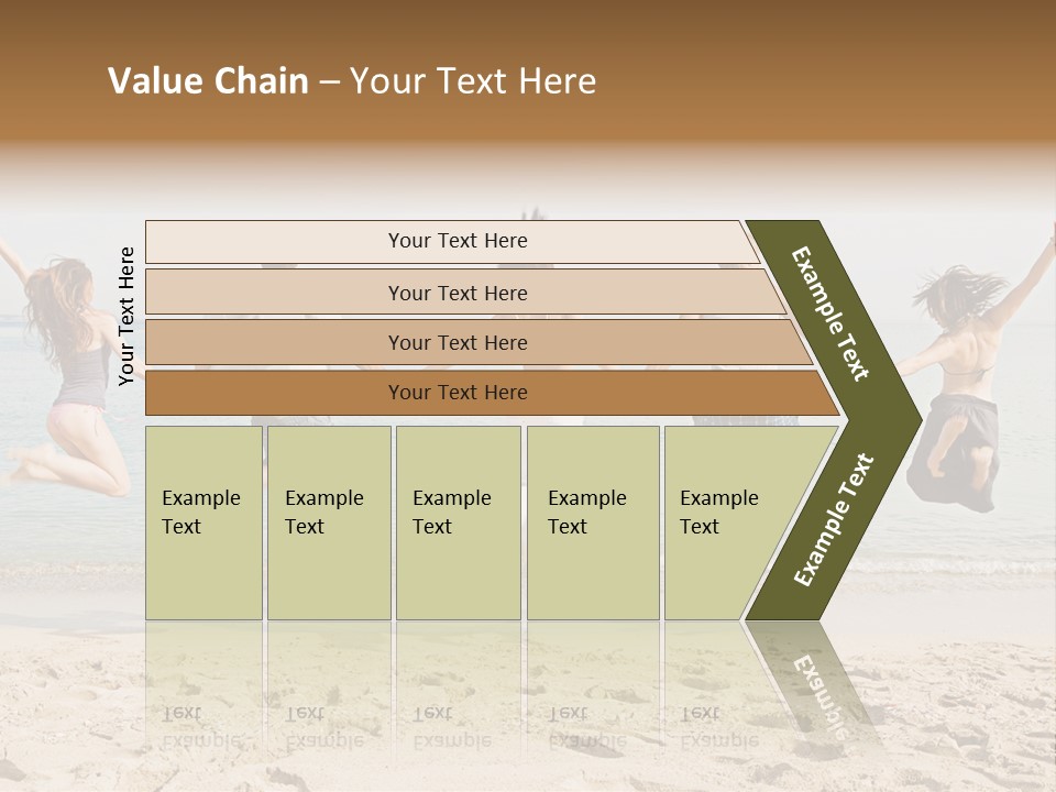 Exterior Teenagers Space PowerPoint Template