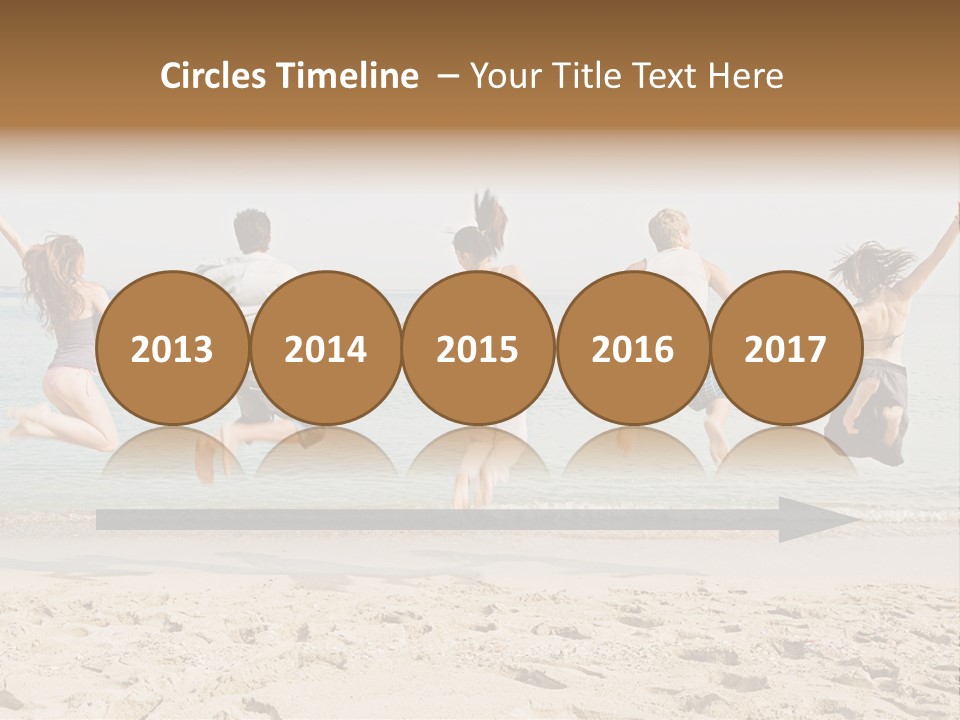 Exterior Teenagers Space PowerPoint Template