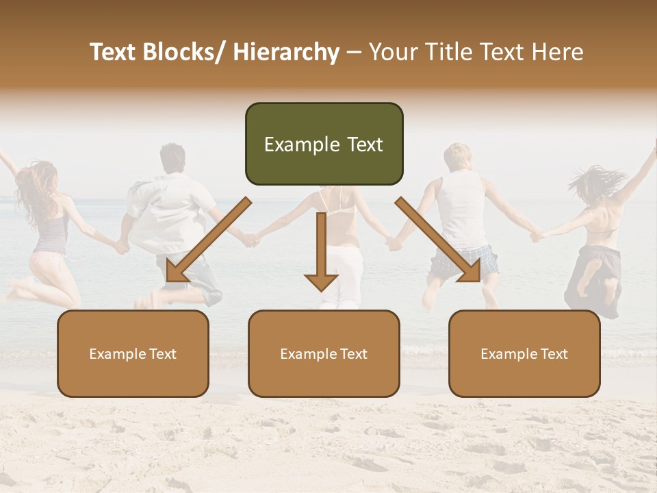 Exterior Teenagers Space PowerPoint Template