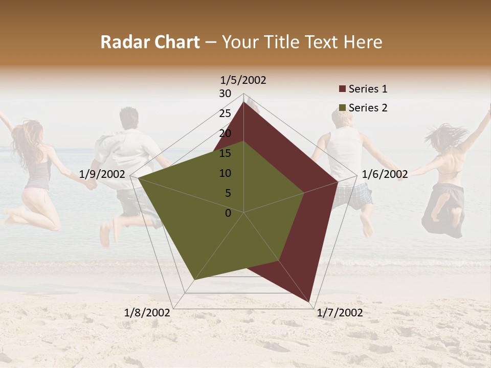 Exterior Teenagers Space PowerPoint Template