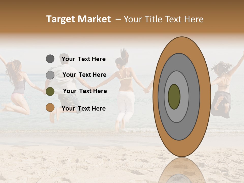 Exterior Teenagers Space PowerPoint Template