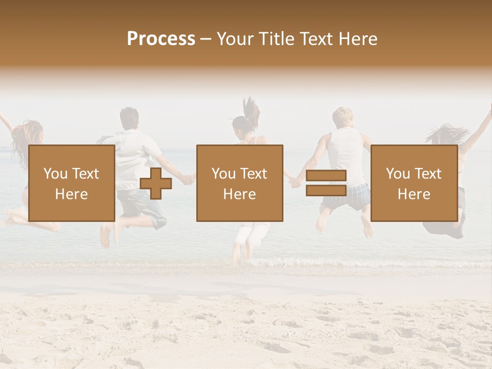 Exterior Teenagers Space PowerPoint Template