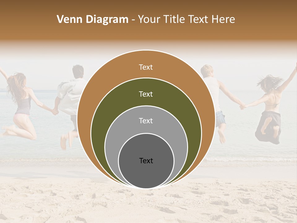 Exterior Teenagers Space PowerPoint Template