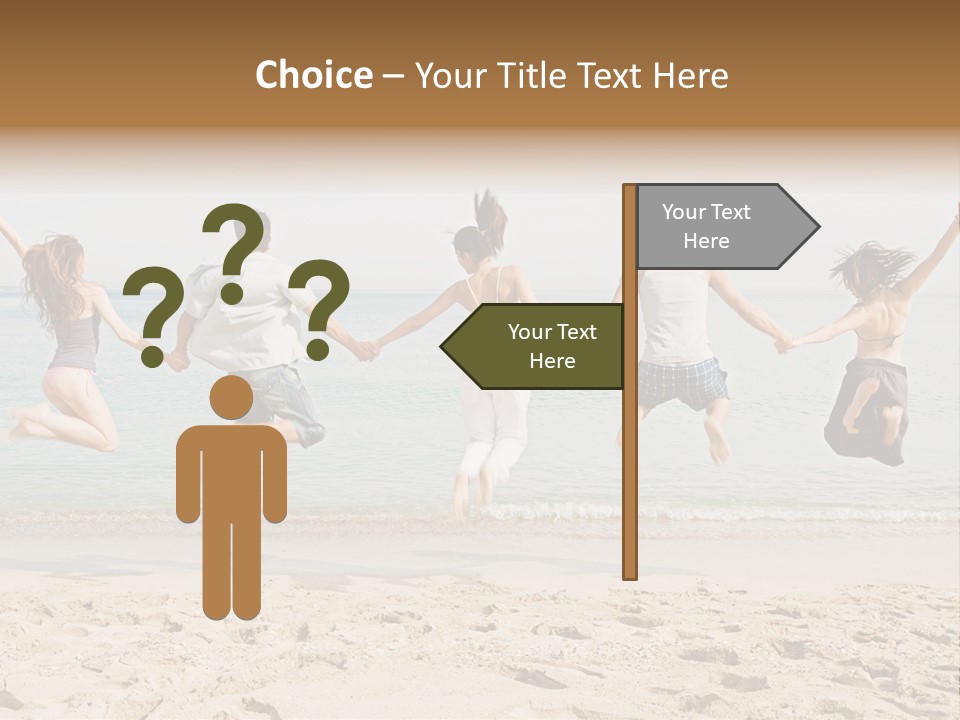 Exterior Teenagers Space PowerPoint Template